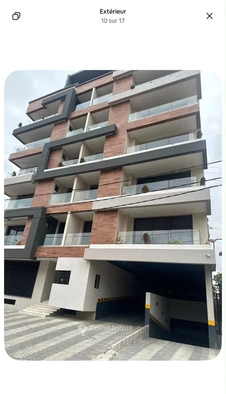 Appartement meublé 2 pièces — Cocody Bonoumin